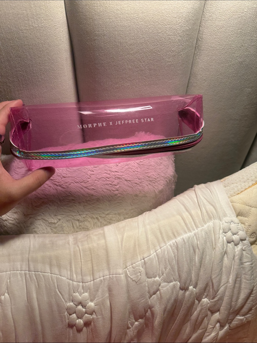 Morphe x Jeffree Star Pink Makeup Pouch